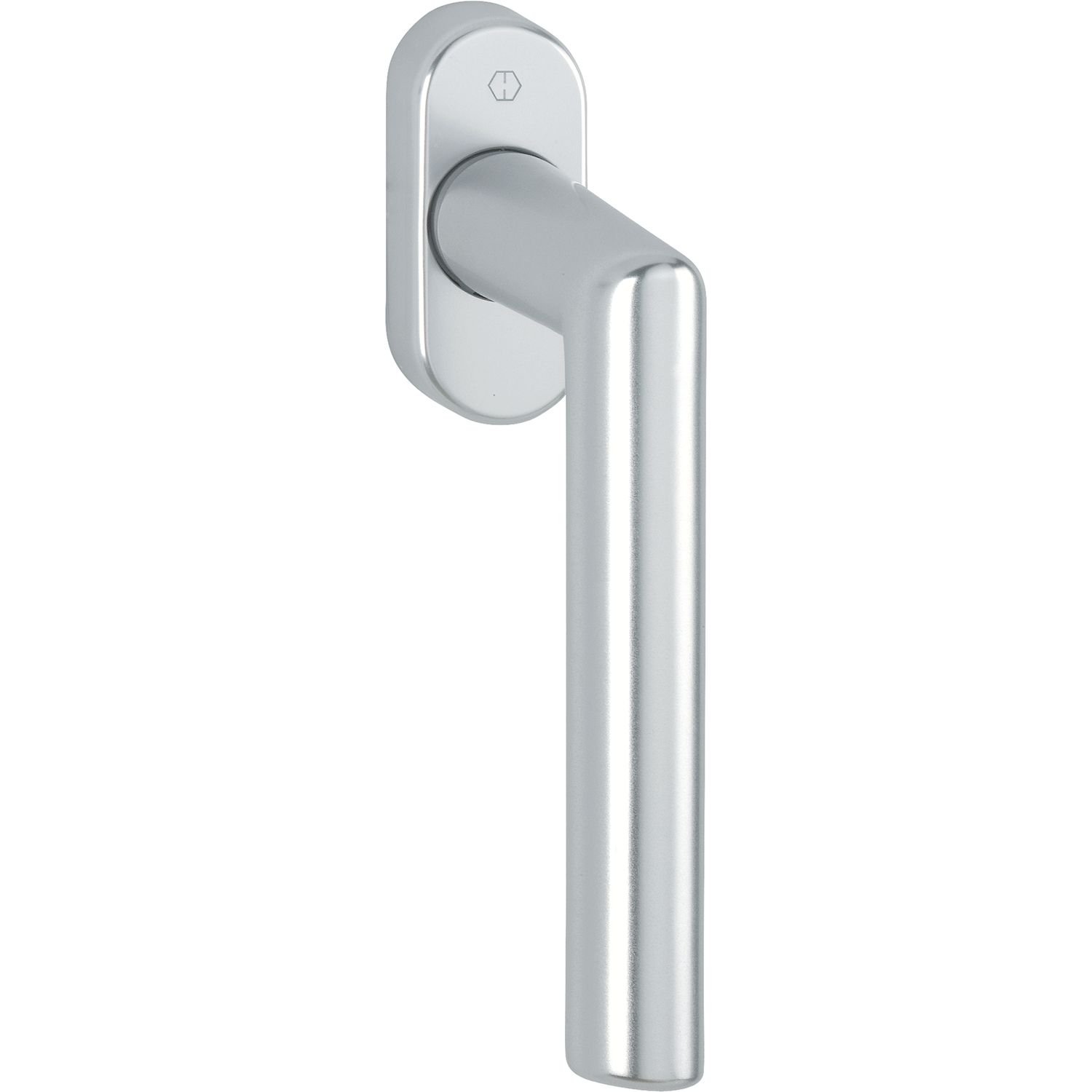Hoppe Fenstergriff AMSTERDAM Secustik Vierkant 7x32 - 42mm silber eloxiert