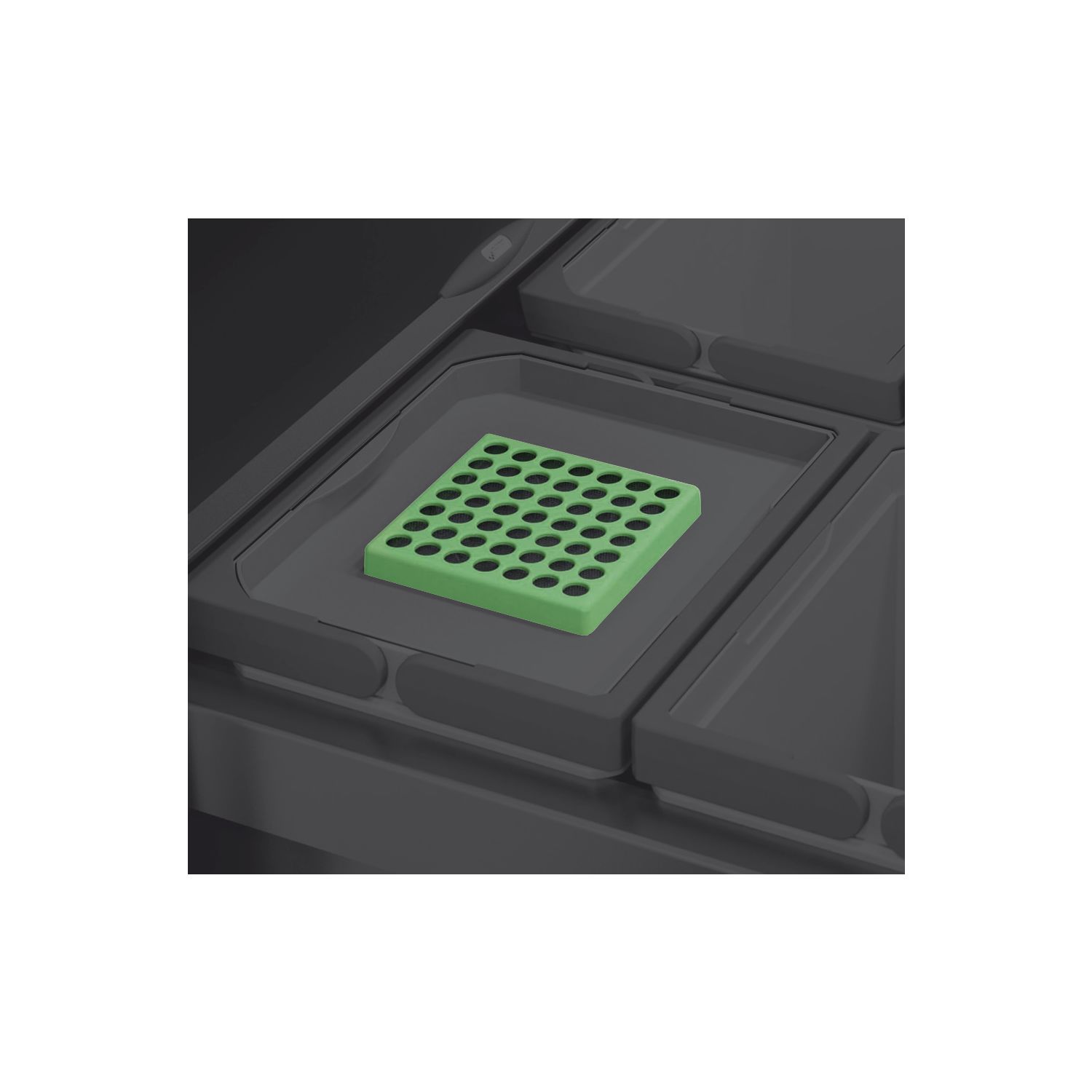 Vauth-Sagel VS ENVI Space Bio-Deckel zu Eimer 230 x 302 mm Kunststoff Lava