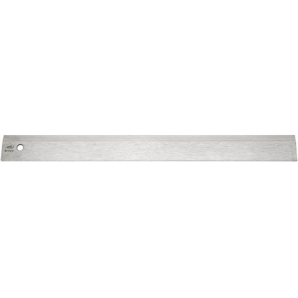 HELIOS-PREISSER Stahllineal mattverchromt mit Fase Länge 1000 mm