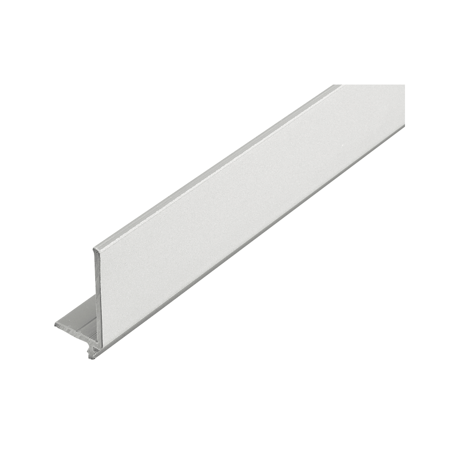 REHAU Frontblende Breite 25mm Höhe 46mm L 2500mm Kunststoff silber