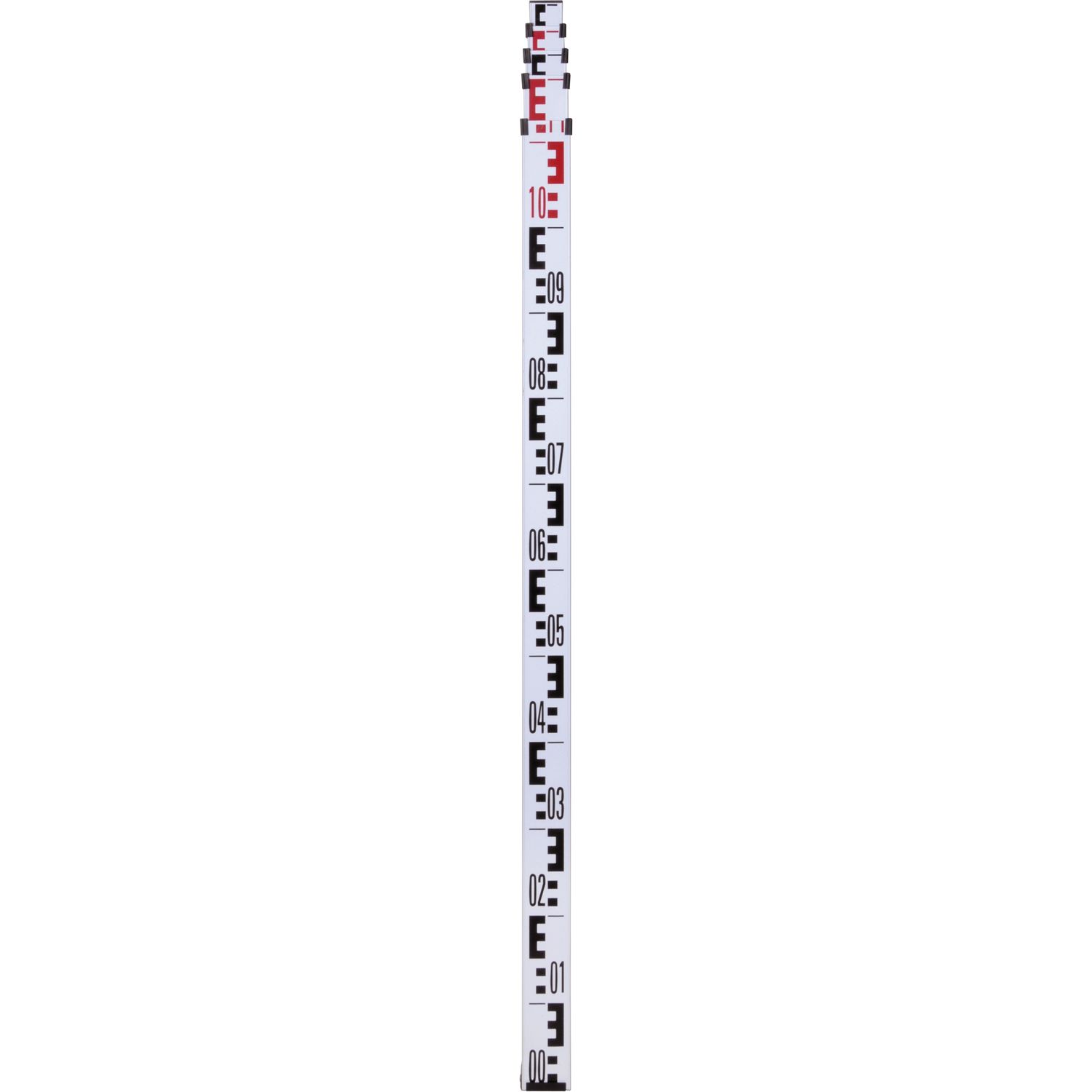 Nedo Teleskop-Nivellierlatte Standard Line m. Anstecklibelle ausziehbar bis 5 m
