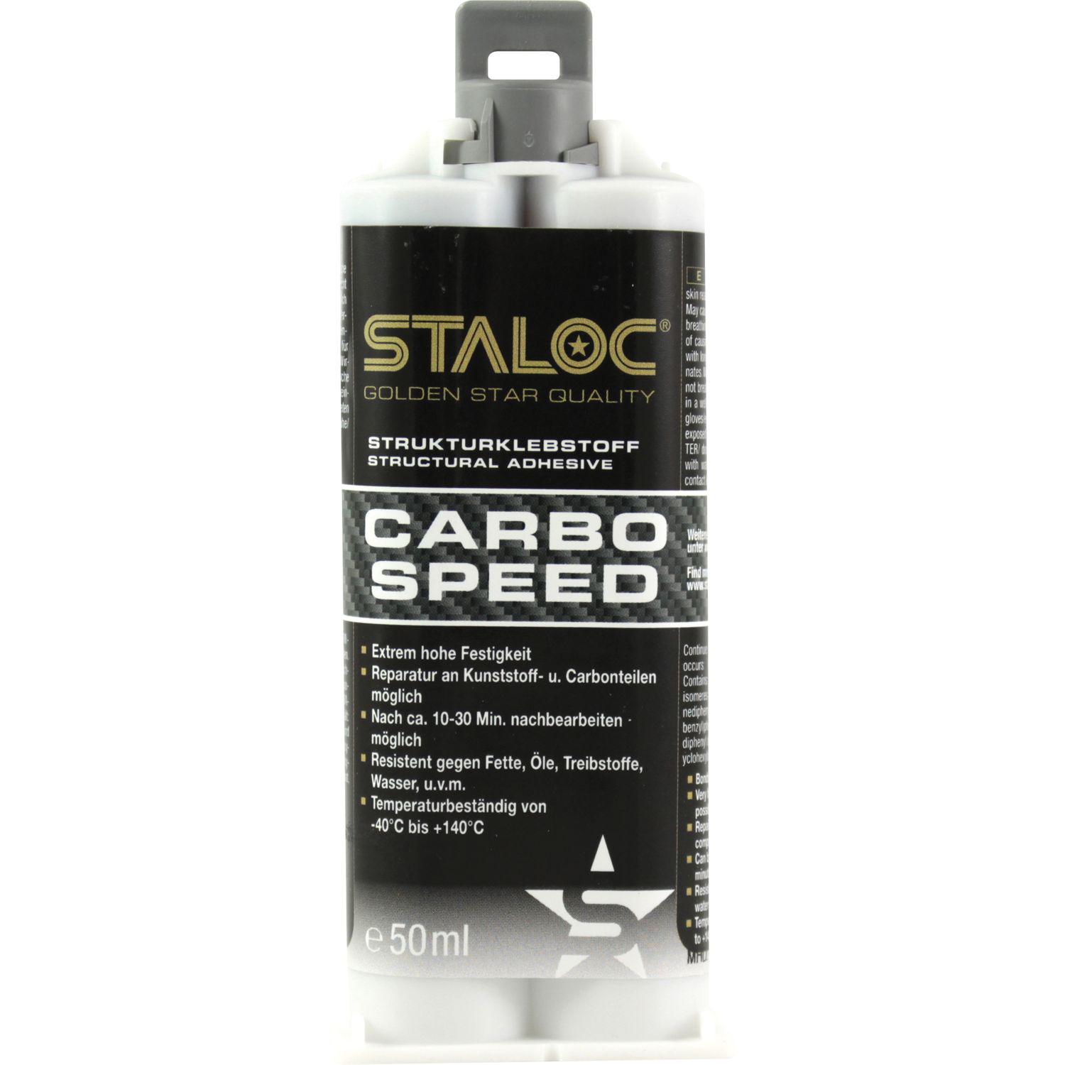 STALOC Carbo Speed 50ml schwarz ohne Mischer (0.05l)