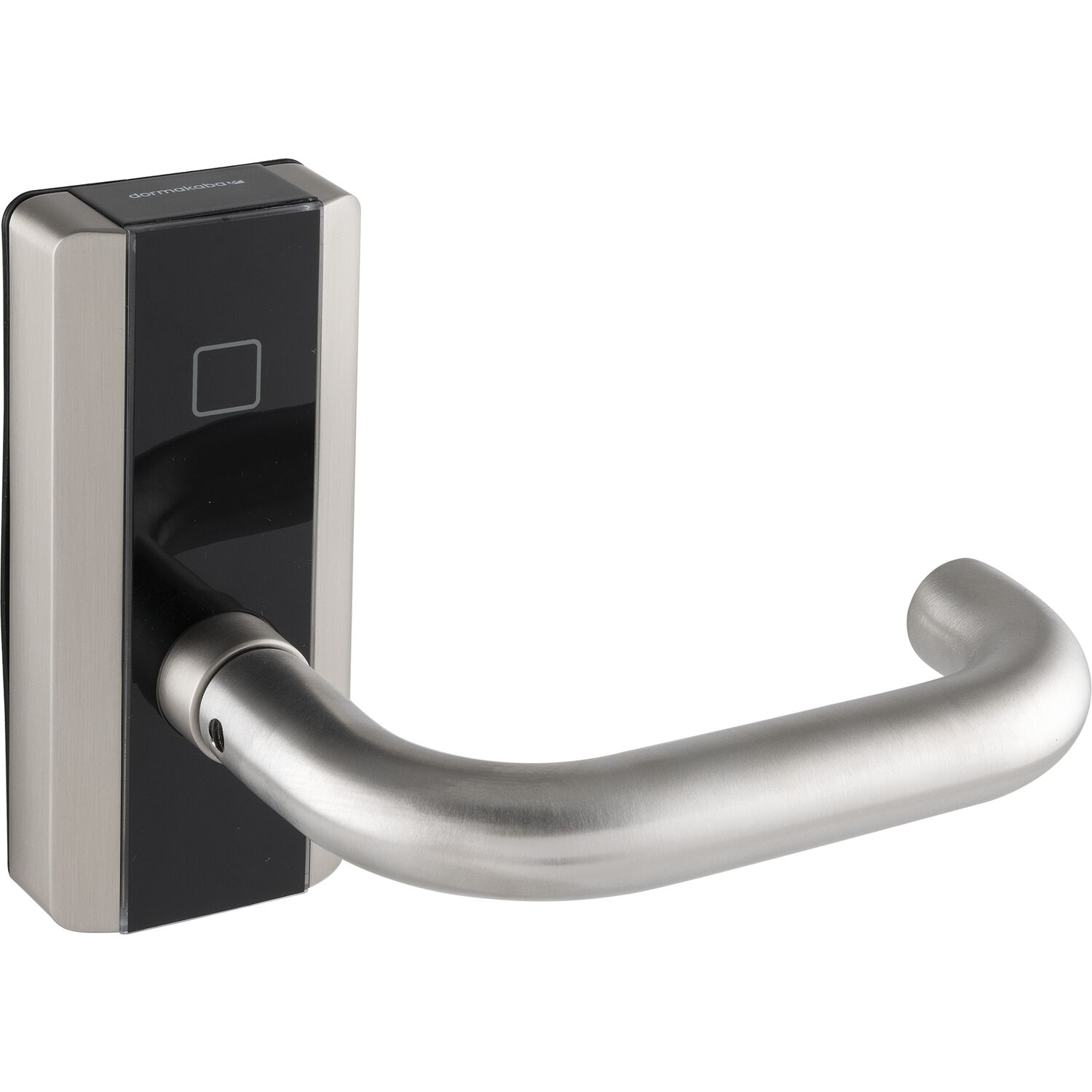 dormakaba Rosettenbeschlag evolo smart c-lever compact,SL1,U-Drücker, Edelstahl