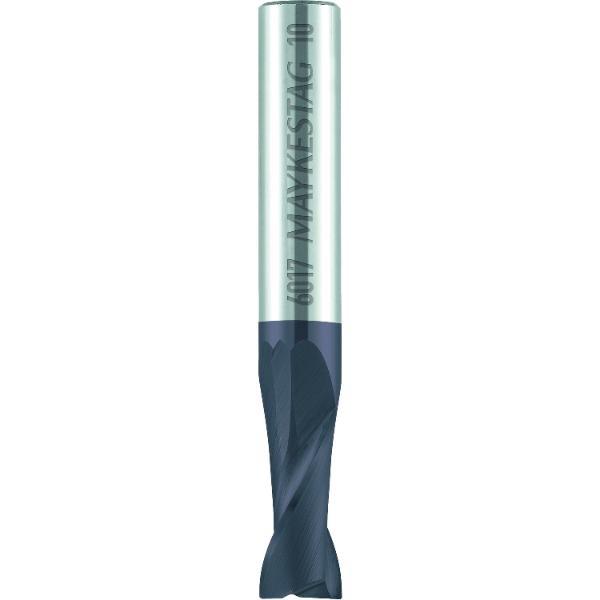 MAYKESTAG VHM-Schaftfräser ALUNIT 2,0 mm kurz Zweischneider