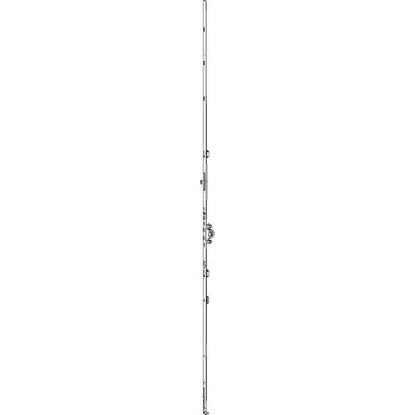 GU Getriebe 15 GK, DM 15 mm, FFH 851-1100 mm, Stahl verzinkt silberfärbig