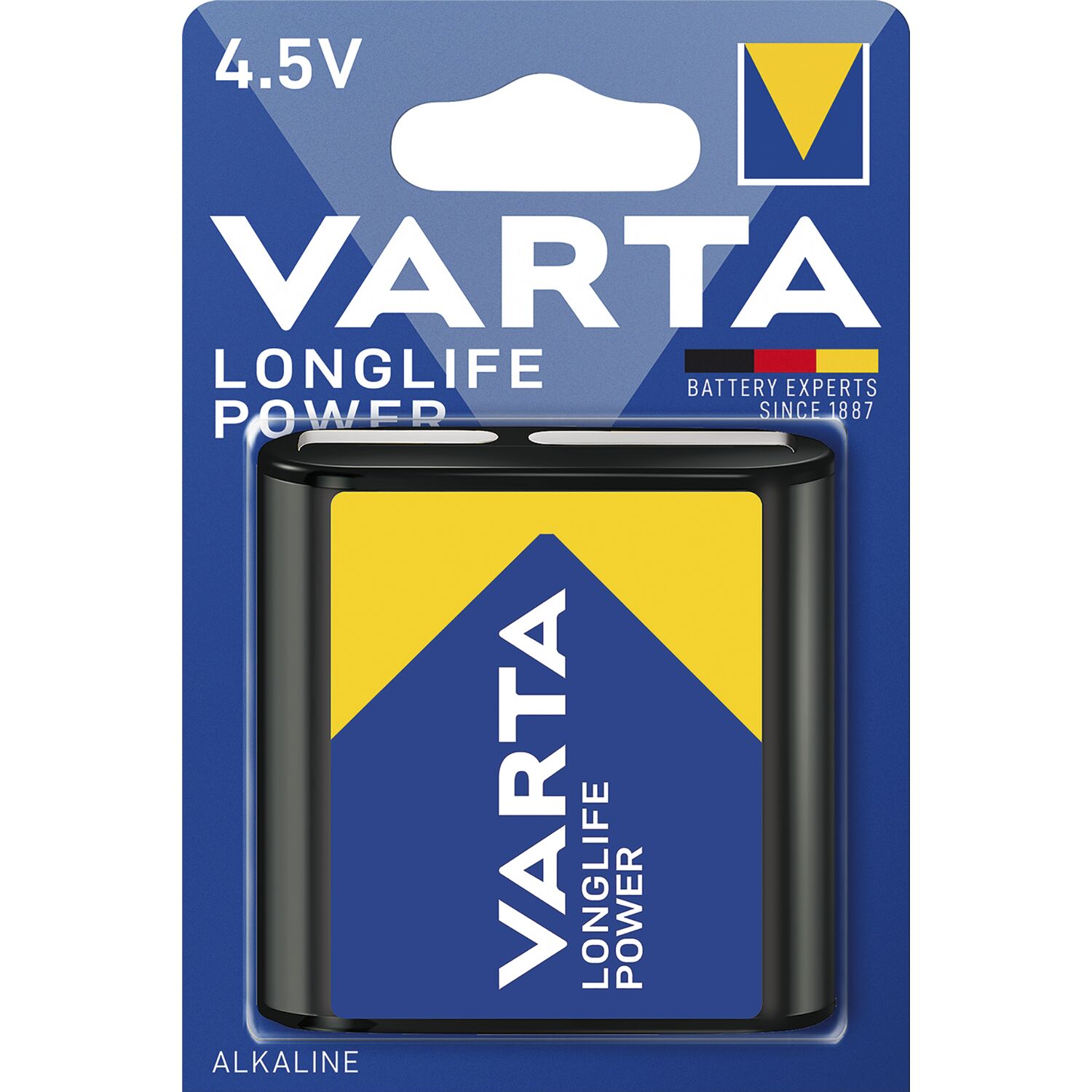 Varta Batterie Longlife Power 3LR12 4,5 Volt 1 Stück