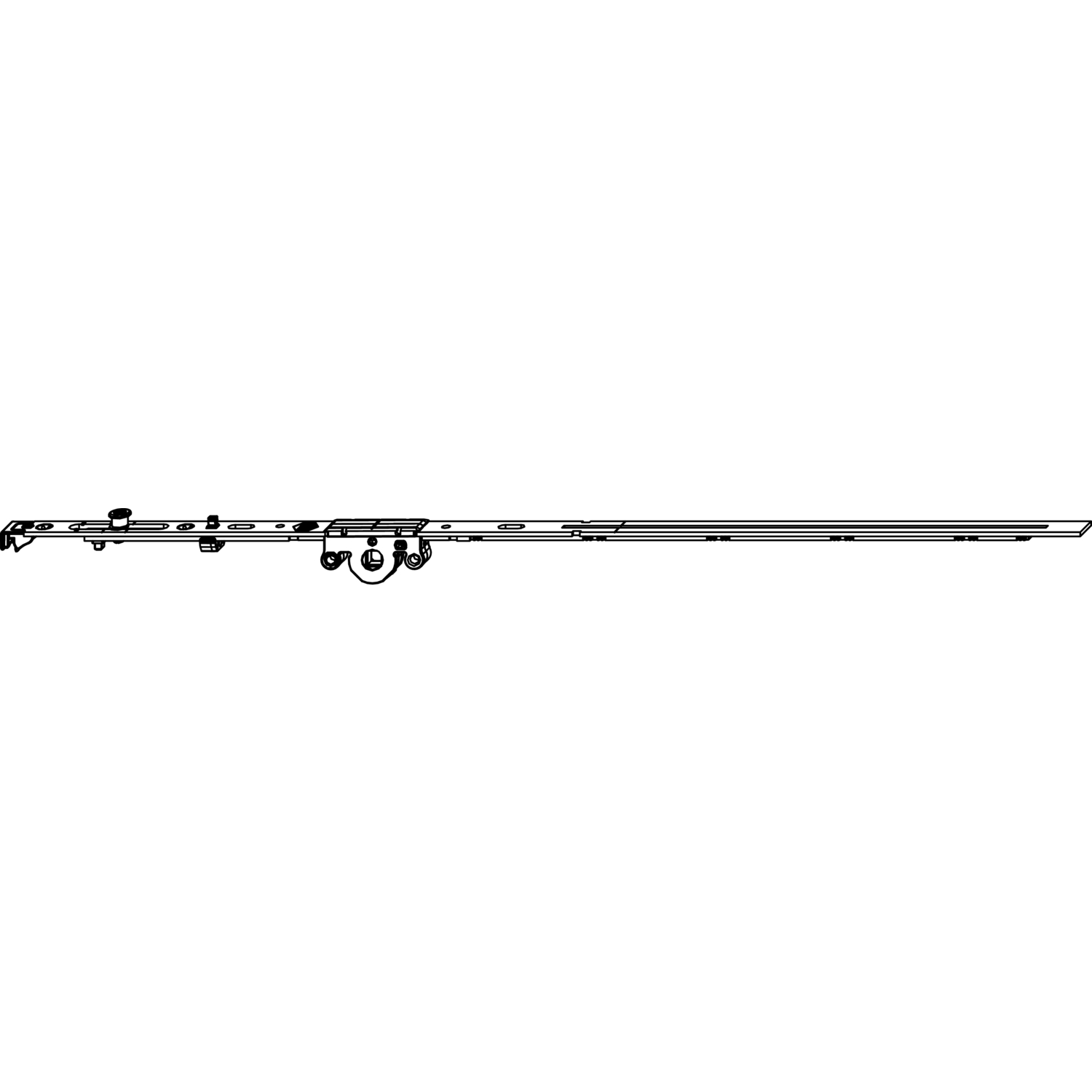 Maco #206986 MACO MM D-/DK-Getriebe fix, EH, DM 15 mm, 1iS, FFH 431-660 mm (206986)