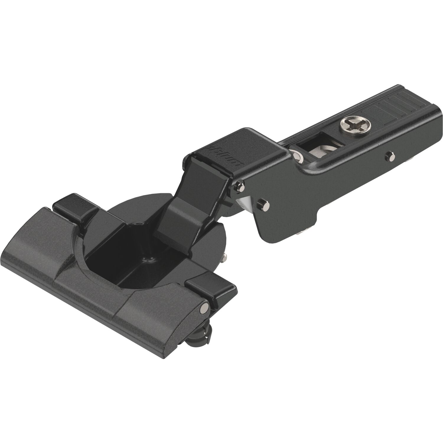 blum CLIP top ONYX Möbel Scharnier 110°, 9,5mm gekröpft ohne Feder, INSERTA