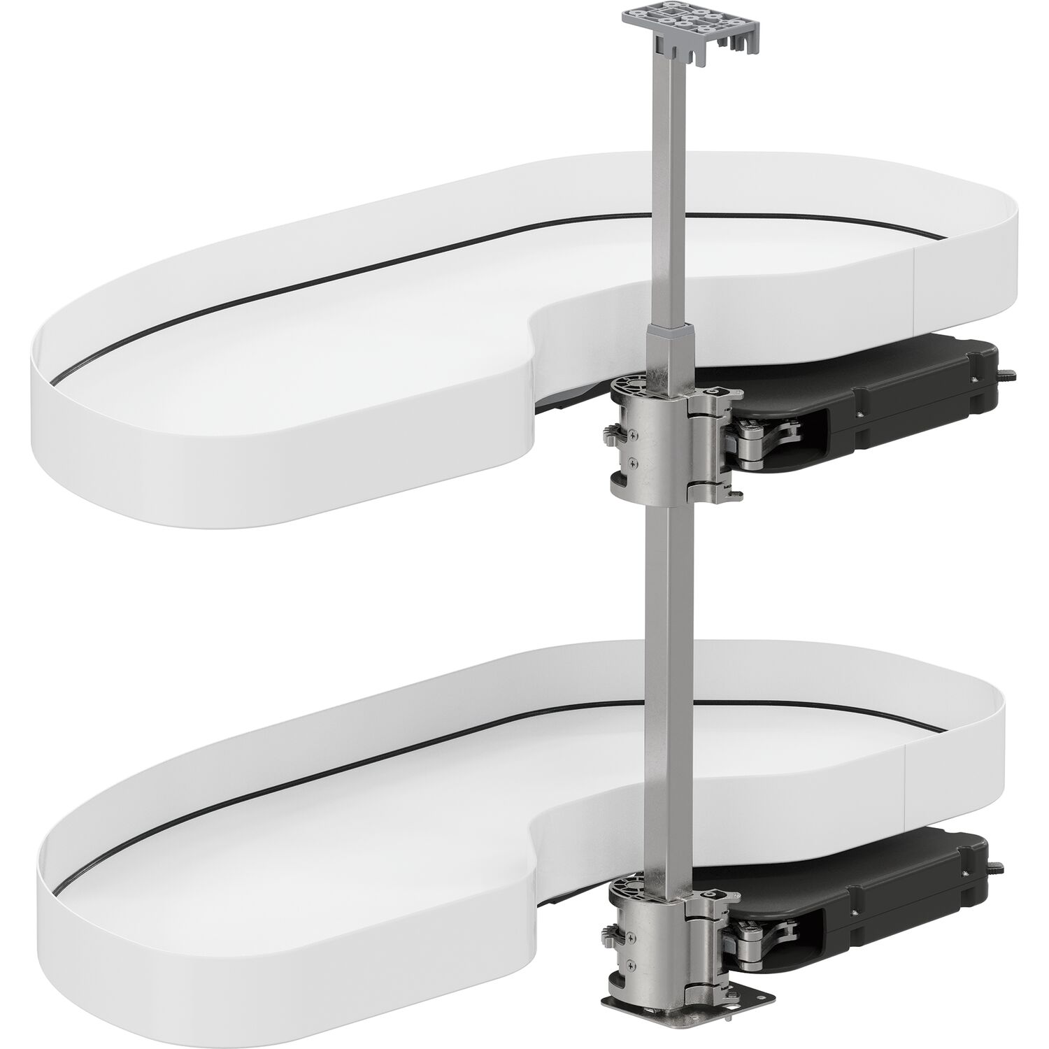 Vauth-Sagel VS Cornerstone Maxx Eckauszug Planero EH 650/KB 900 mm links Weiß