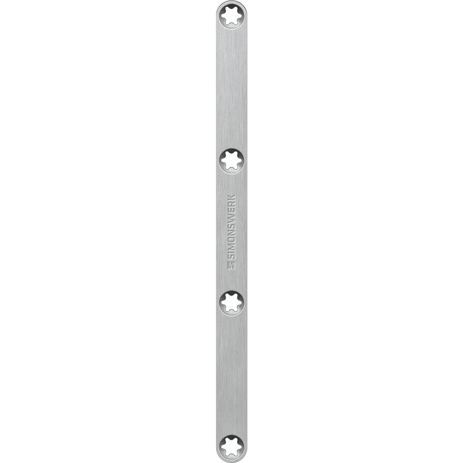 Simonswerk SIMONS Magnetplatte Keep Close KCM 50/H für Holz,195x13 mm, Edelstahl matt