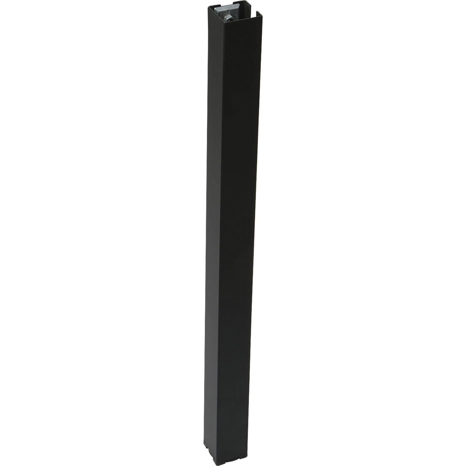 ninka Blocksystem Tischfüsse, Höhe 380 mm, Stahl, schwarz