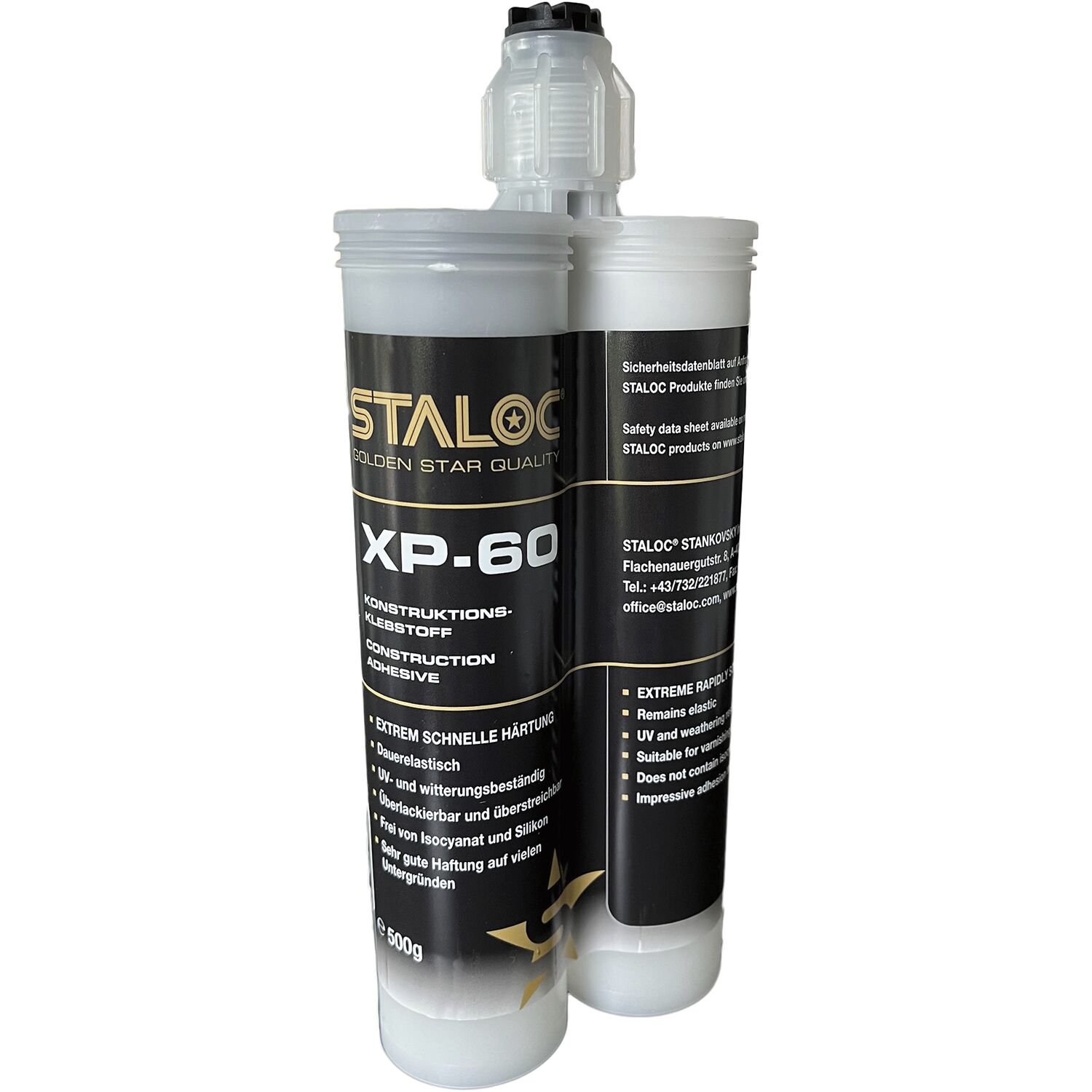 STALOC 2K Konstruktionsklebstoff XP-60 grau 500g ohne Mischer