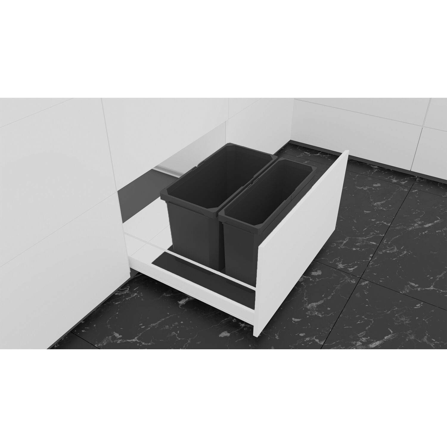 Vauth-Sagel VS ENVI Free Pro Abfalltrennsystem KB 400/Höhe 326 mm Lava