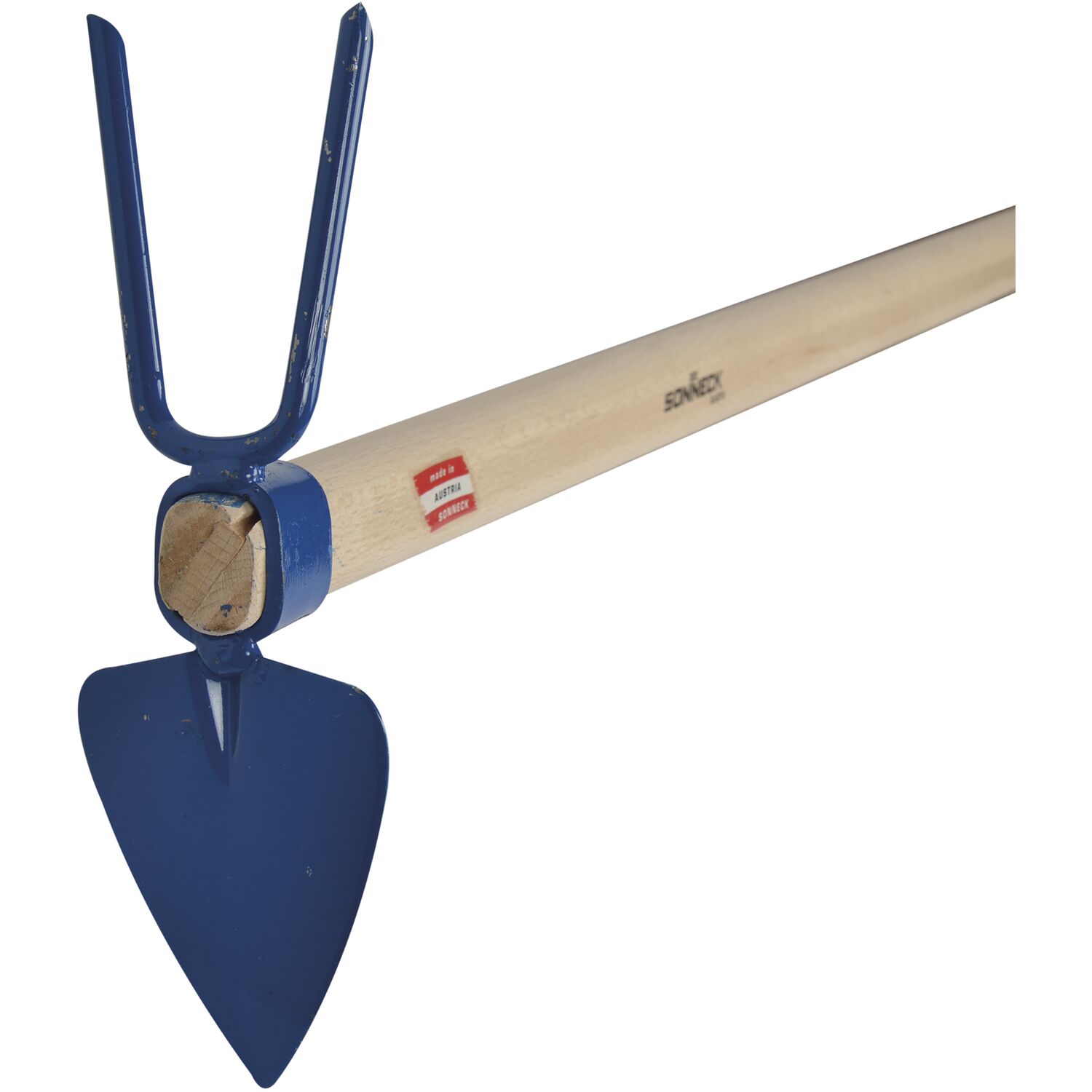 Sonneck Schneckenhaue Breitblatt mit 2 Zinken mit Stiel