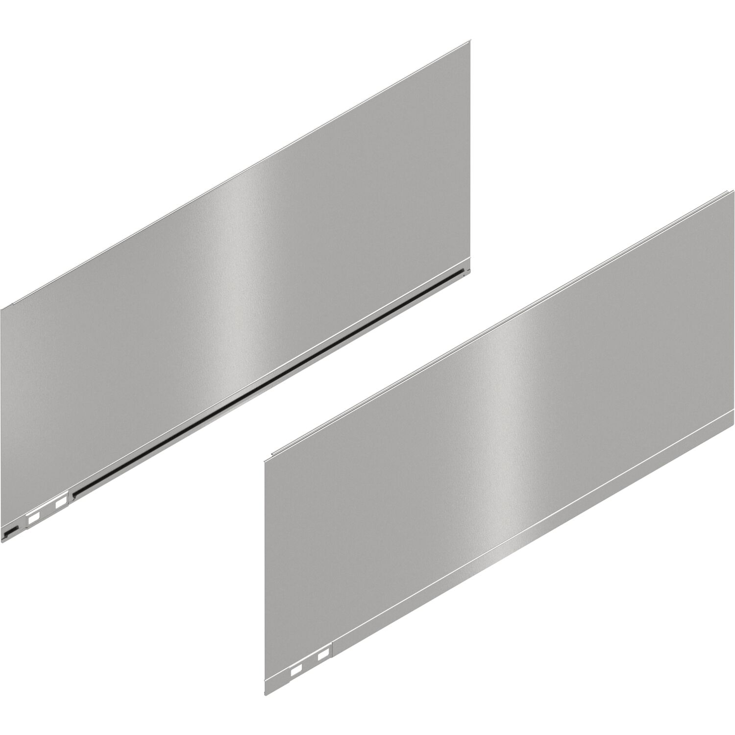 blum LEGRABOX special edition Dekorelement Höhe F, NL 550 mm, INOX
