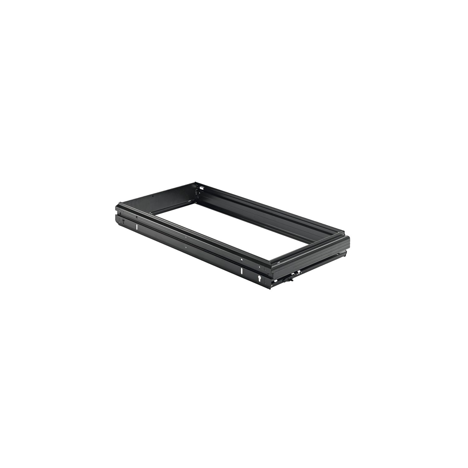 HETTICH Systema Top 2000 Hängeregistratur-Rahmen, 2 x A4 + R, KB 900 mm, schwarz