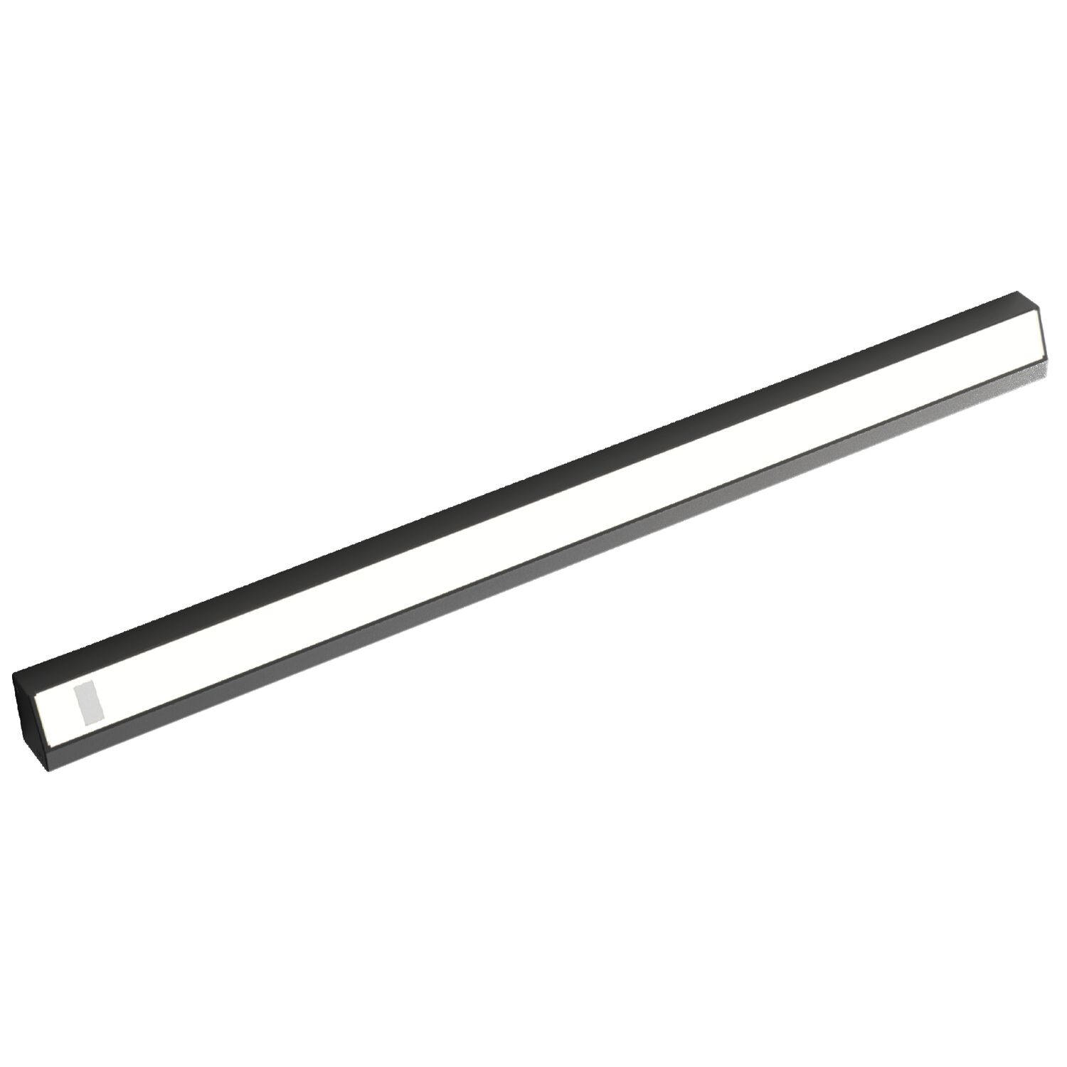 L&S Leuchte Lugano IP44 IR DualColor 900mm schwarz