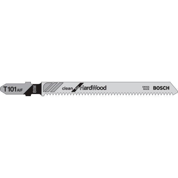 Bosch Stichsägeblatt T101AIF Holz - 5 Stück