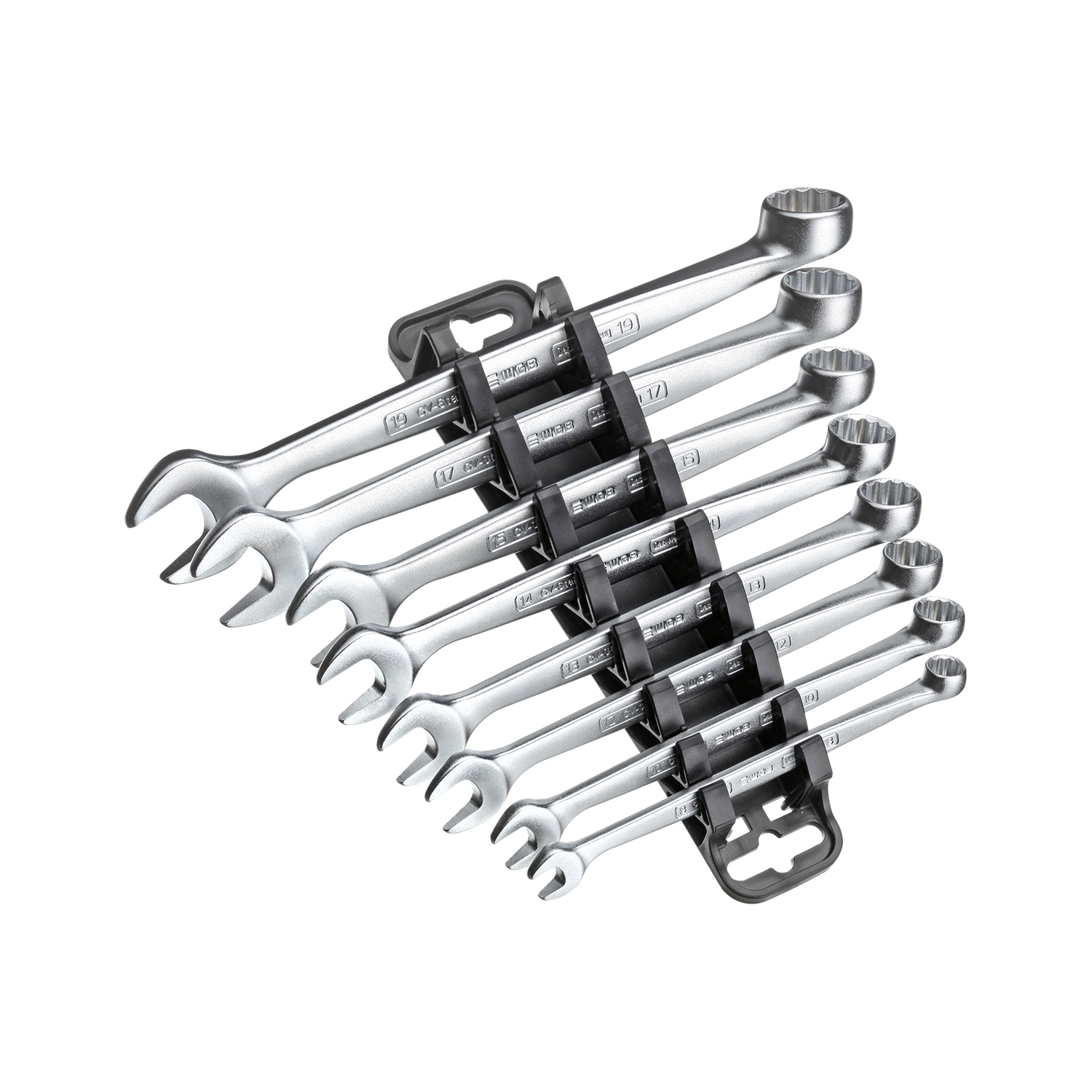 WGB Ringmaulschlüssel-Satz Hot!Force DIN ISO 691 und DIN ISO 1711 8-19 mm 8-tlg.