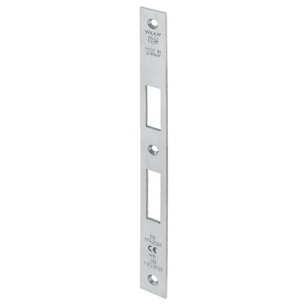 Wilka Schließblech P662, flach/eckig 270 x 24 x 3 mm, Edelstahl