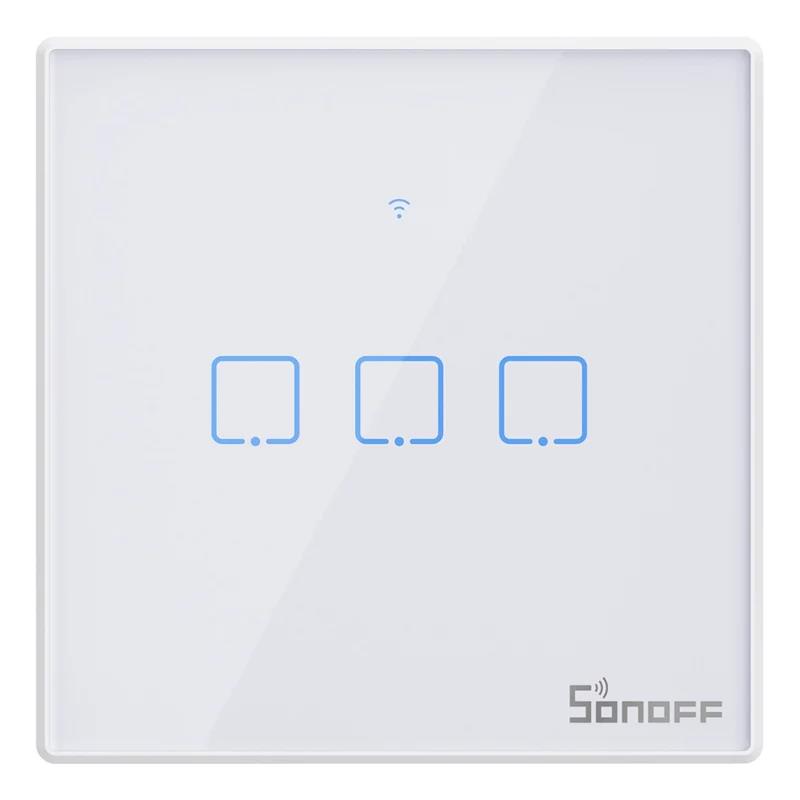Sonoff WLAN-Wandschalter der SONOFF TX-Serie WiFi+RF433 T1 3fach