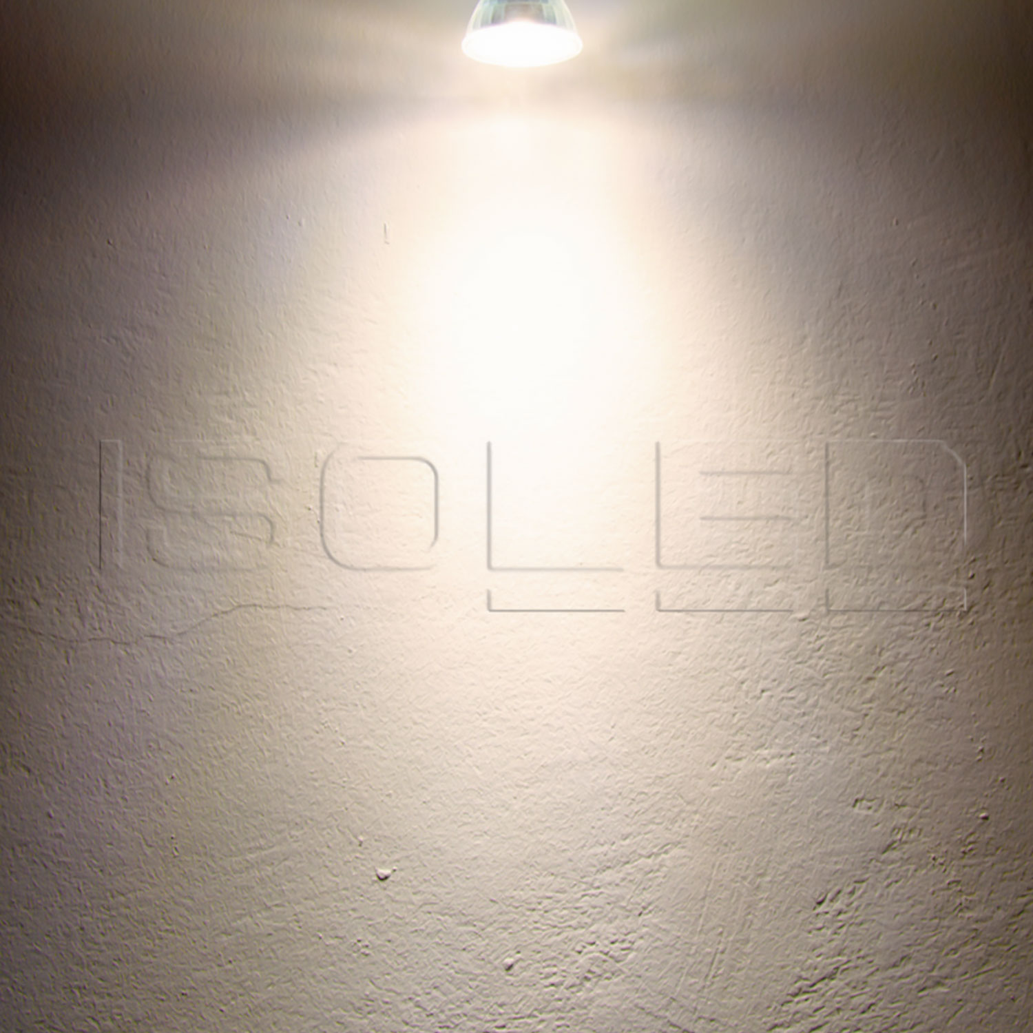 ISOLED GU10 LED Strahler 5,5W 60° prismatisch warmweiß CRI90 3-Stufen dimmbar