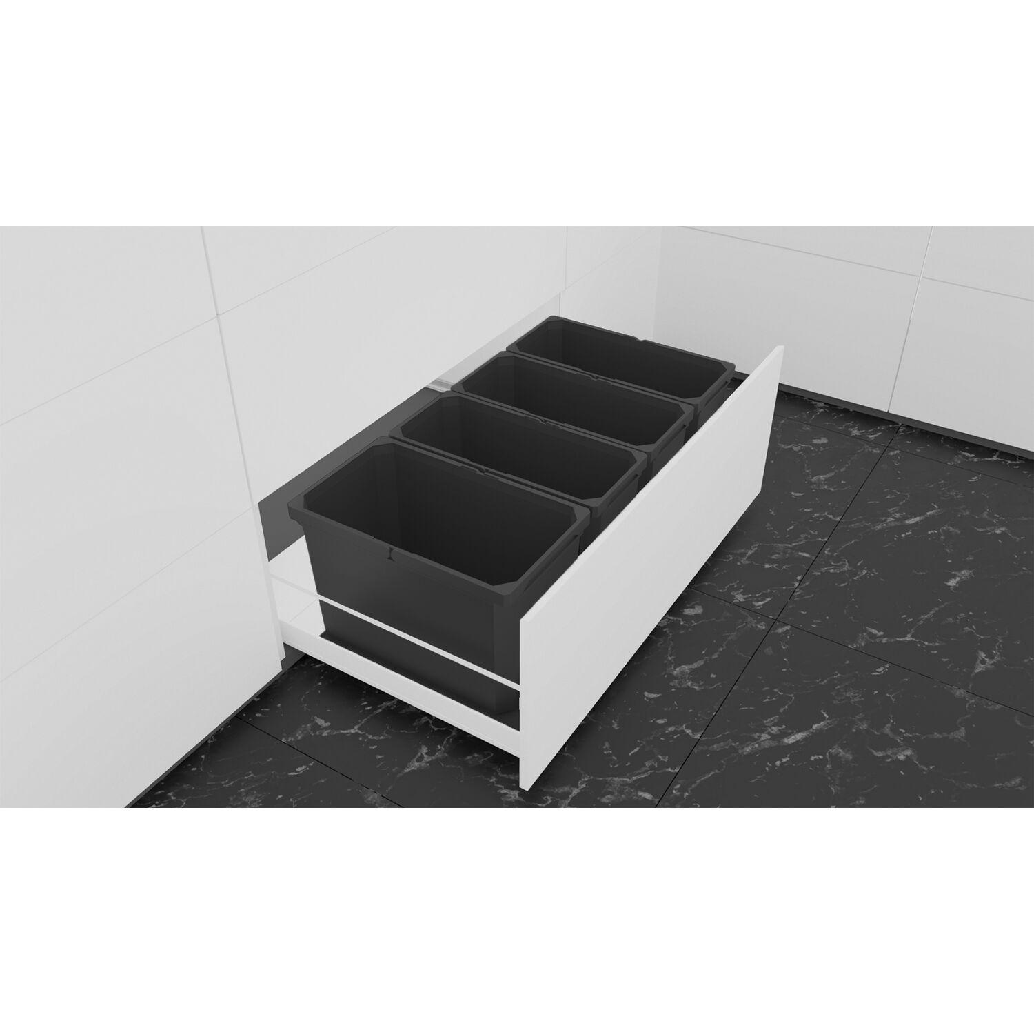 Vauth-Sagel VS ENVI Free Pro Abfalltrennsystem KB 900/Höhe 326 mm Lava