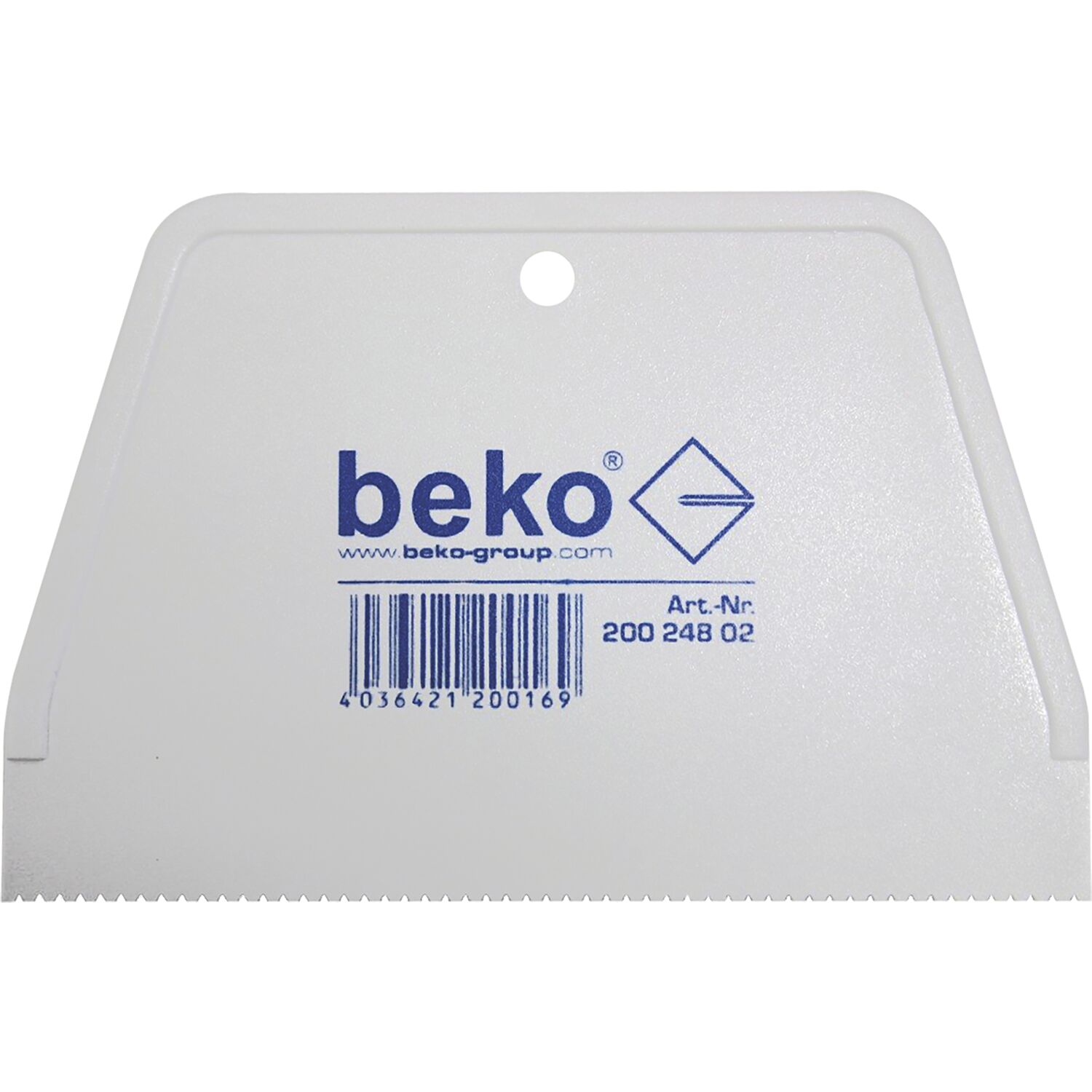 beko Leimspachtel Kunststoff gezahnt