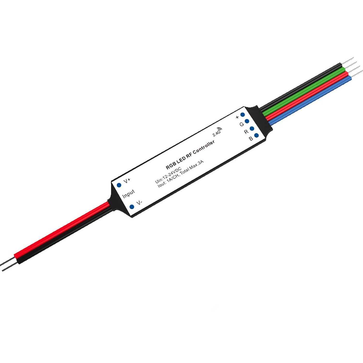 ISOLED Sys-Pro RGB Funk Mesh PWM-Dimmer Mini 3 Kanal 12-24V DC 3x1A