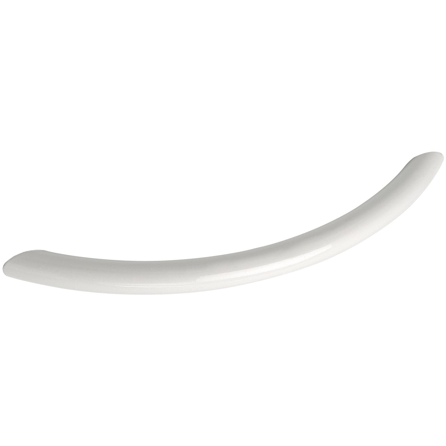 Hettich Griff Meduna ø 10mm Lochabstand 128mm Breite 152mm Stahl weiß