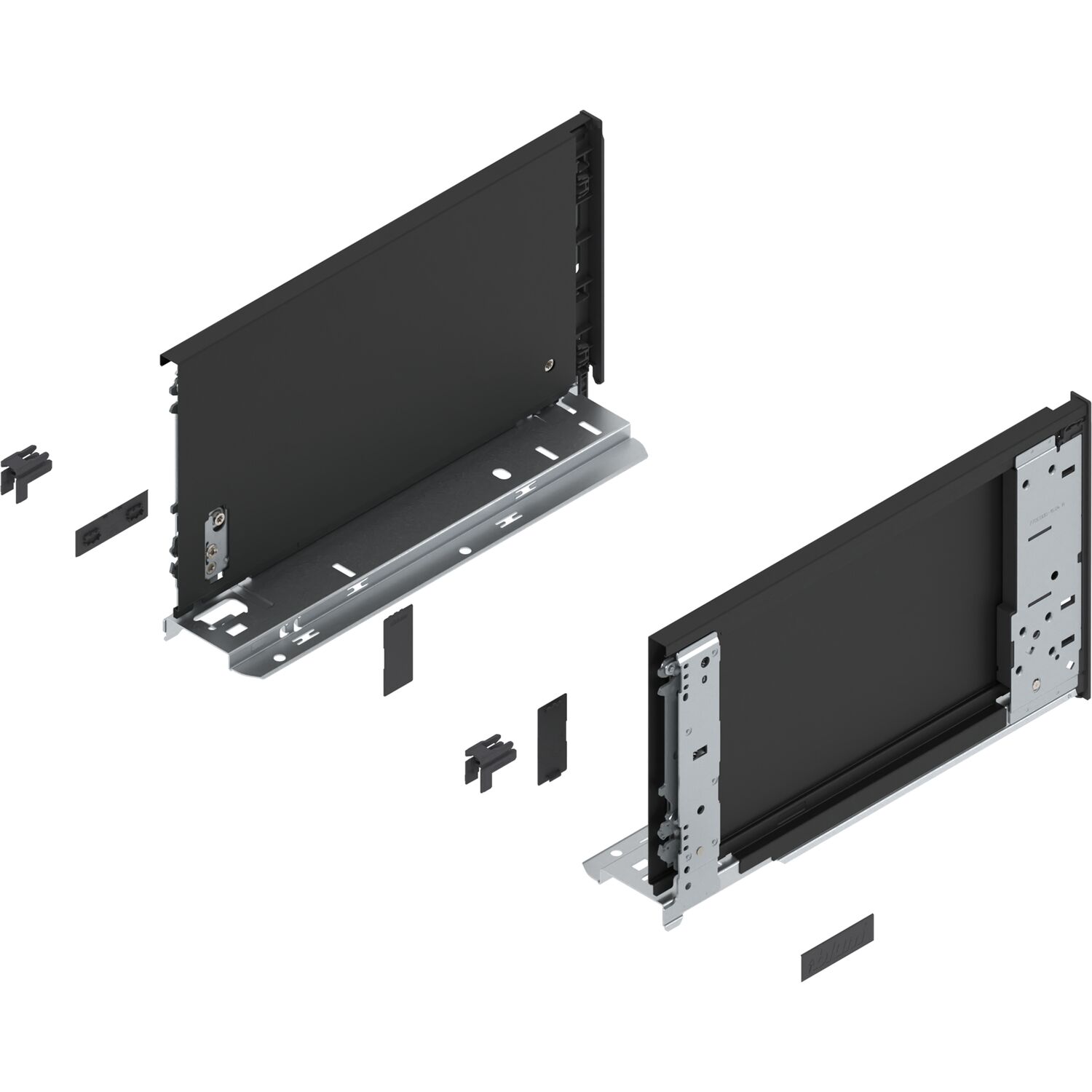 blum LEGRABOX special edition Innenzarge Höhe C, NL 300 mm, Carbonschwarz