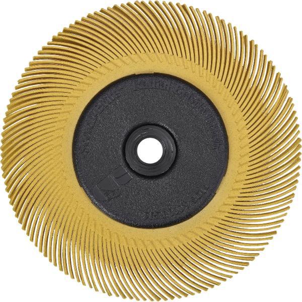 3M Radiale Bürste BB-ZB Typ C ø 150 mm Aufnahme 12 mm Farbe gelb Korn 80