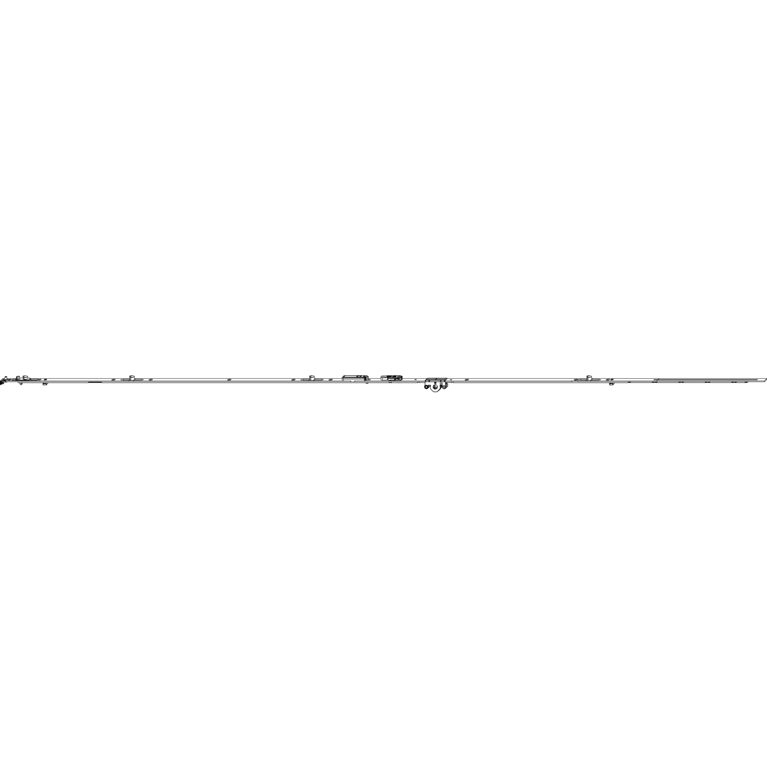 Maco #212132 MACO MM DK-Getriebe fix, Kippschwinge, DM 15mm, 3VZ, FFH 1951-2200mm,TS (212132)