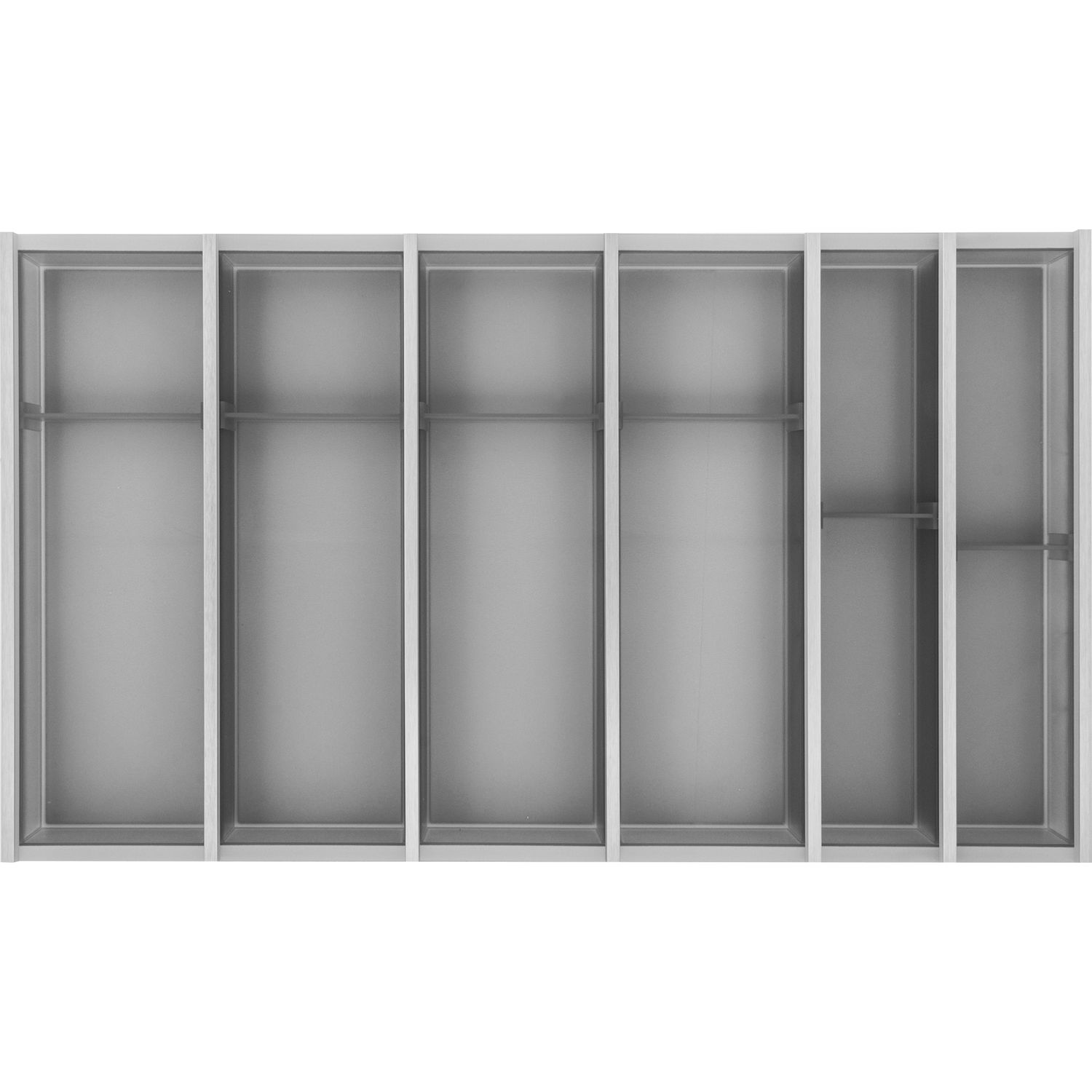 ninka Schubkasteneinsatz-Set Cuisio Korpusbreite 900mm TANDEMBOX Kunststoff Graphit