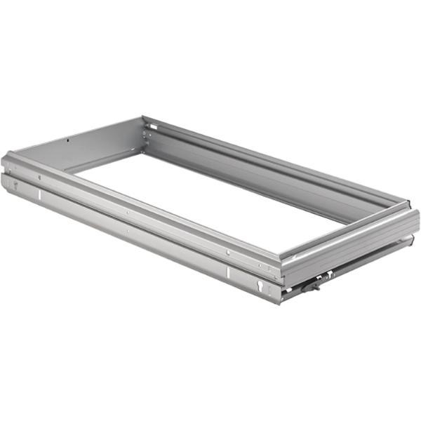 HETTICH Systema Top 2000 Hängeregistratur-Rahmen, 2 x A4, KB 800 mm, Alu-F.