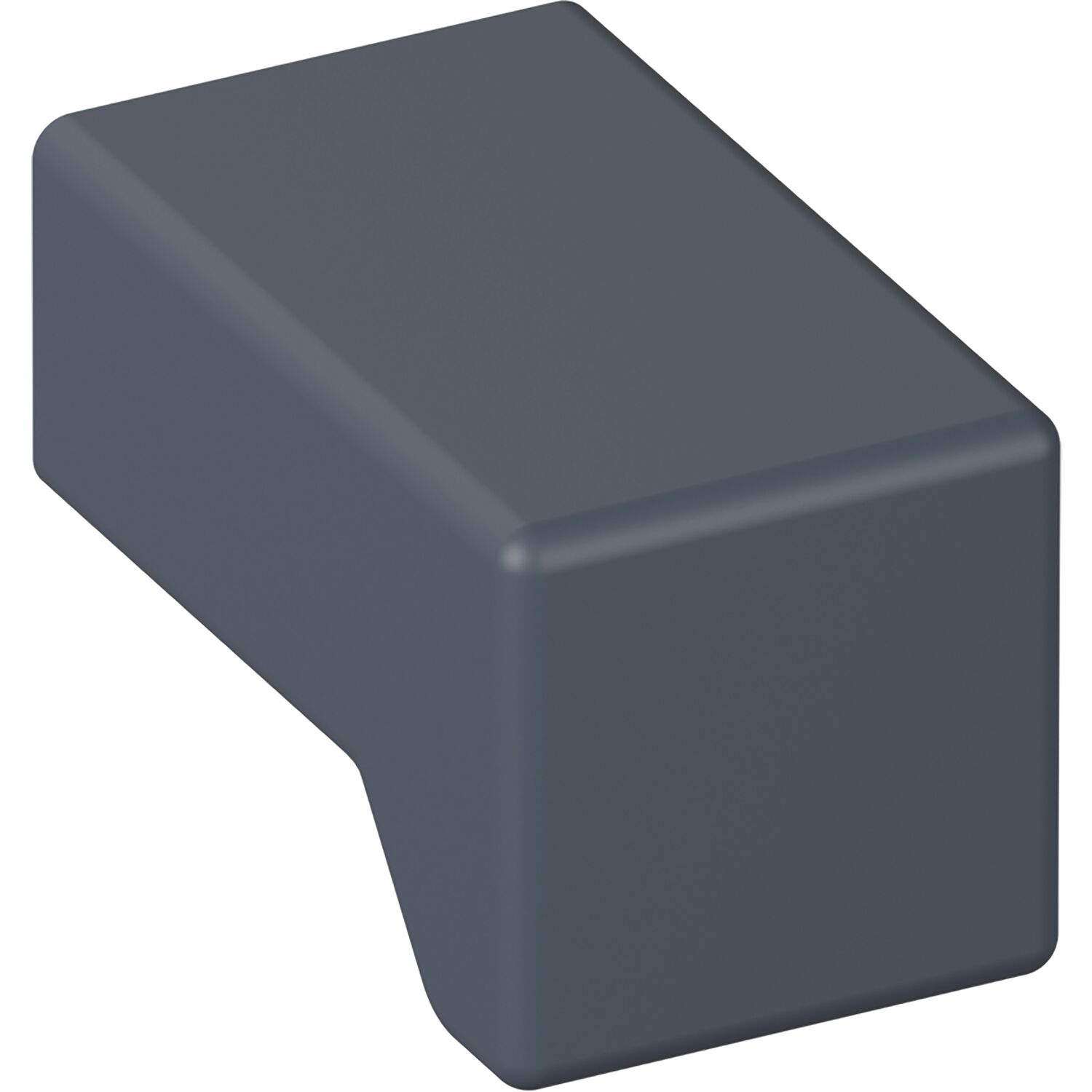 Knopf HEWI 547.15B Breite 15 mm, Tiefe 25 mm, Polyamid anthrazit matt ()