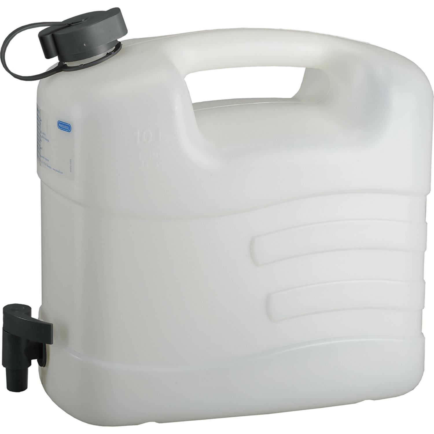 Pressol Wasserkanister Polyethylen mit Ablasshahn Inhalt 10 Liter