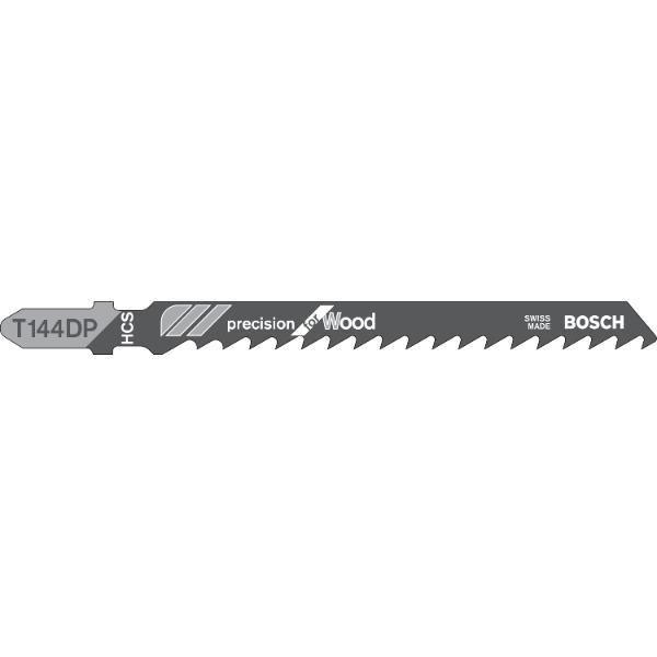 Bosch Stichsägeblatt T144DP Holz - 5 Stück