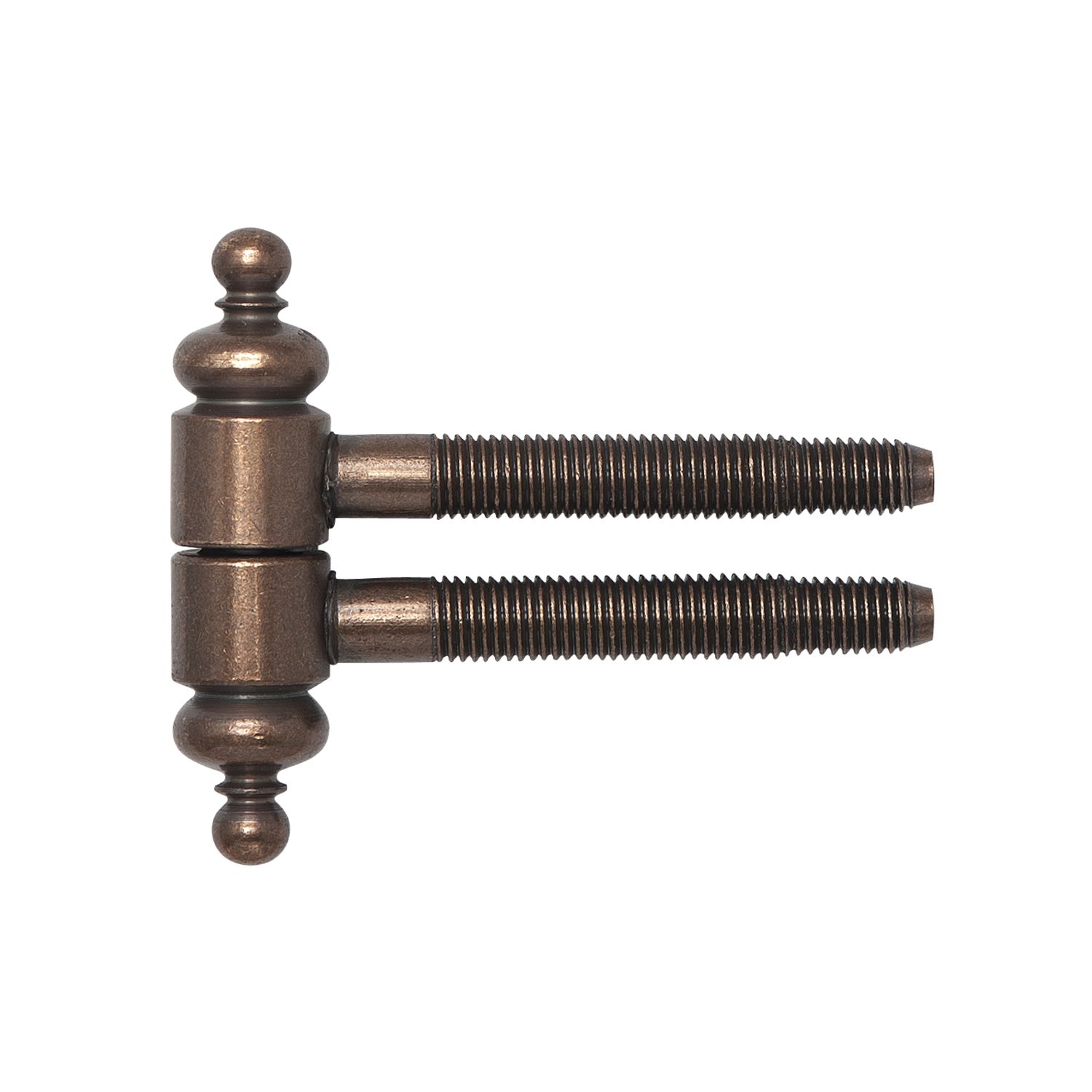 SFS Einbohrband mit Zierkopf, ø 16mm, Bandhöhe 63mm,Stahl bronze patiniert