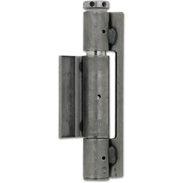 schwarte Federband dreiteilig 25.3x160mm Stahl blank