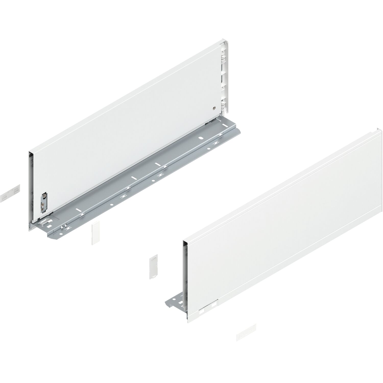 blum LEGRABOX pure Zarge Höhe C, NL 500, Seidenweiß-matt