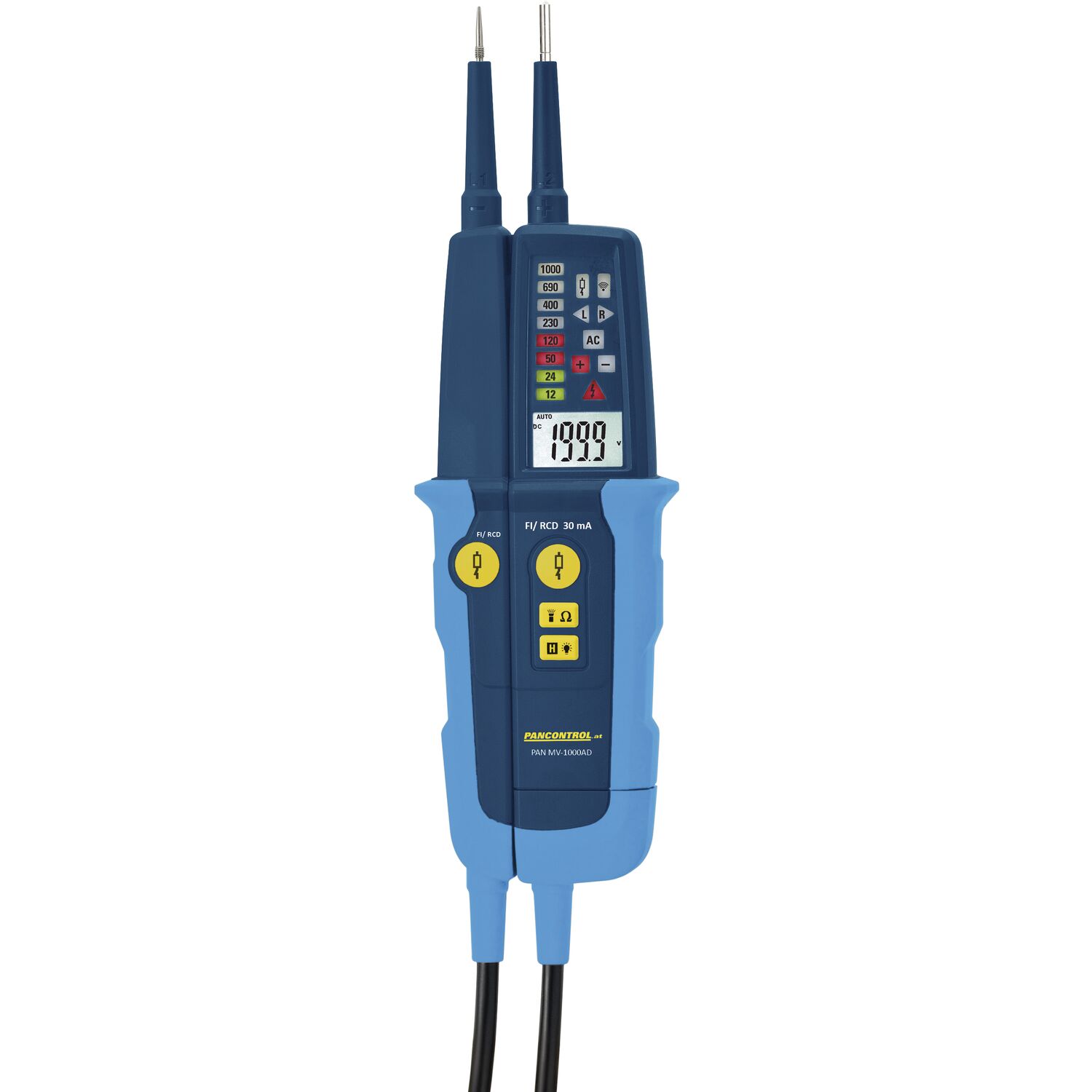 Pancontrol Spannungsprüfer Pan MV-1000AD mit Digitalanzeige