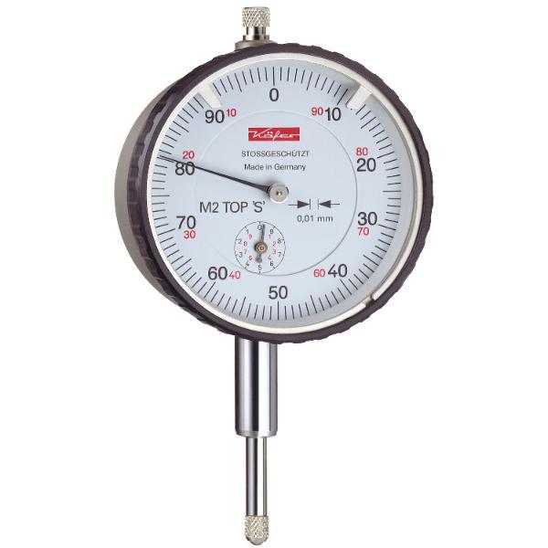 Käfer Messuhr M2TopS Messbereich 10 mm Ablesung 0,01 mm