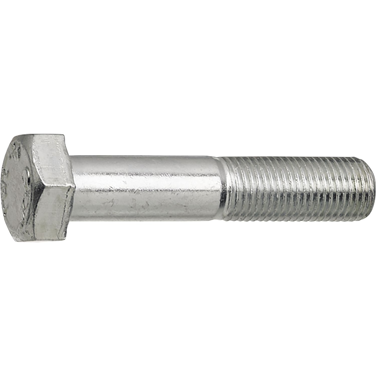 DIN960 10.9 M12x1.5x 45 verzinkt 6kt-Feingewindeschrauben mit Schaft (100 Stück)