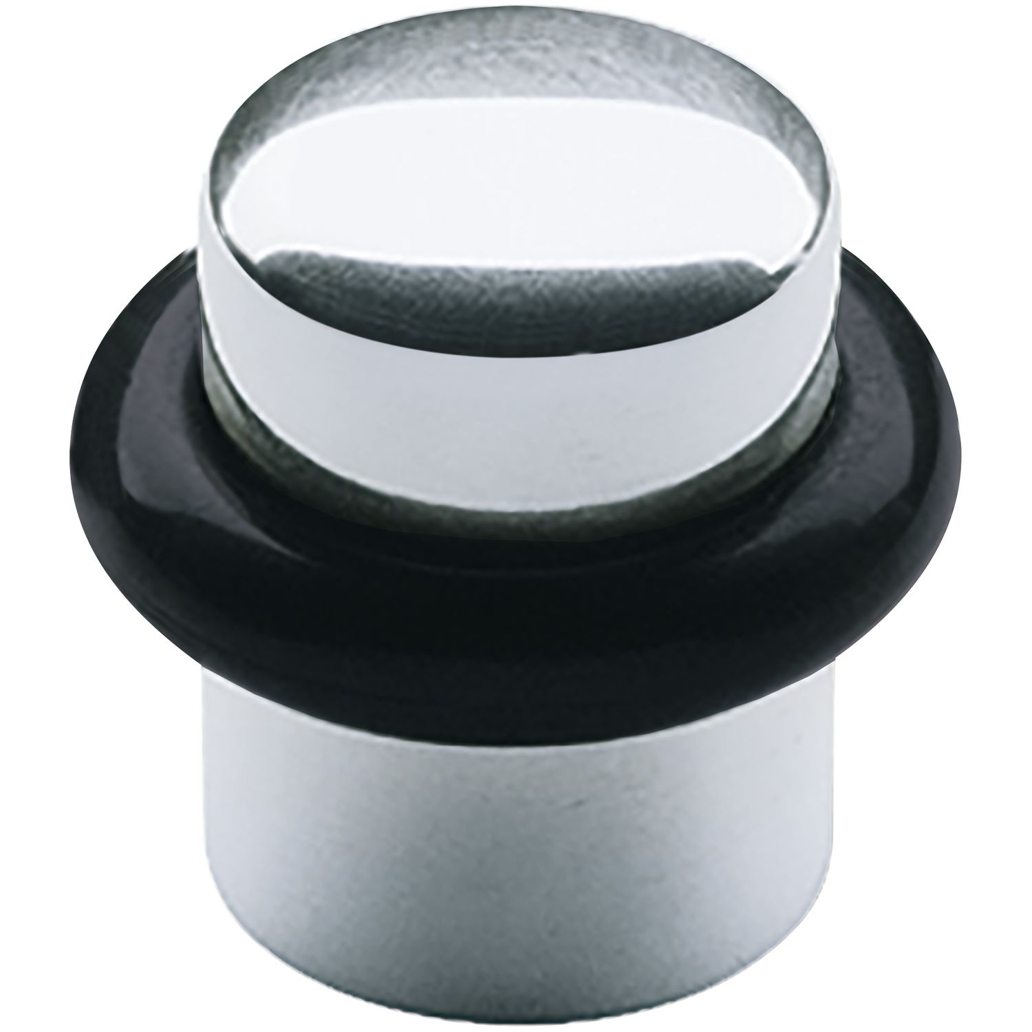 solido Bodentürpuffer - ø 25 mm, silber eloxiert