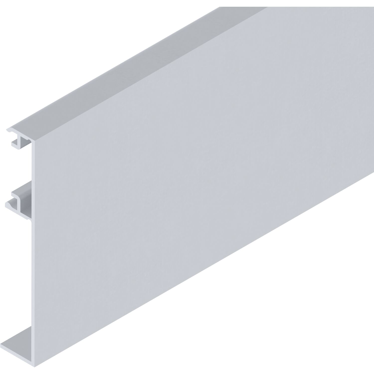 solido 100/HELM Technikblende auf Maß geschnitten silber eloxiert (250 mm)