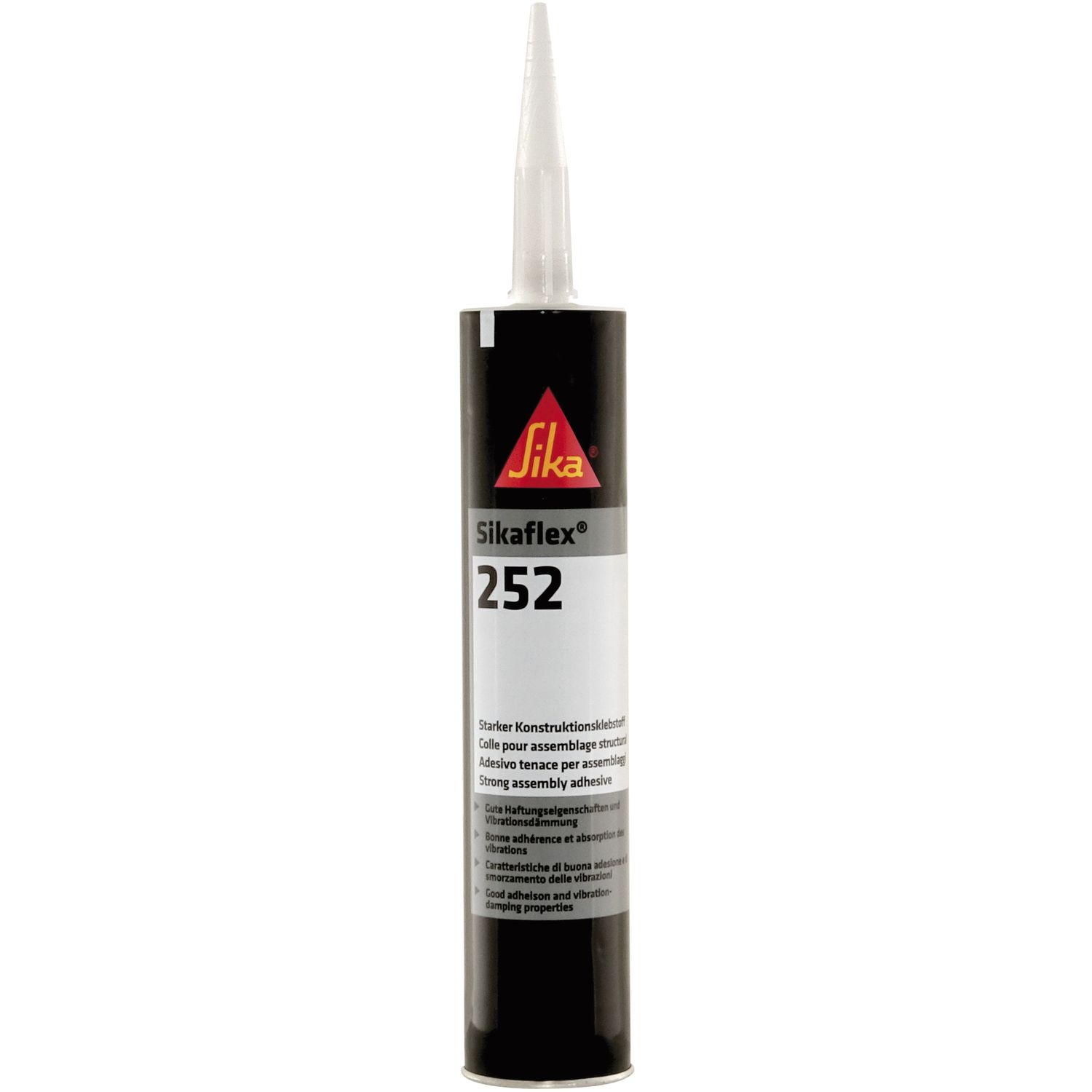 Sika Konstruktionsklebstoff SIKA Sikaflex-252 300ml RAL3000 feuerrot