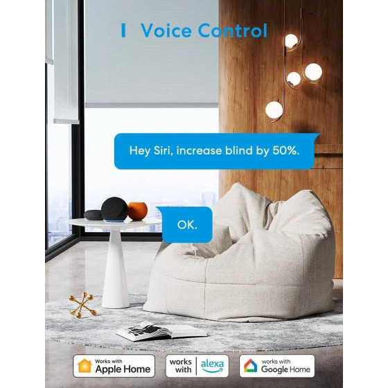Meross Smarter Rollladenschalter WiFi Matter