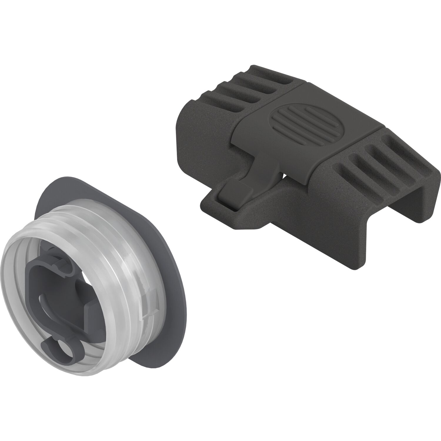 blum LEGRABOX/MERIVOBOX Mitnehmer für Innenschubkasten, KS Carbonschwarz