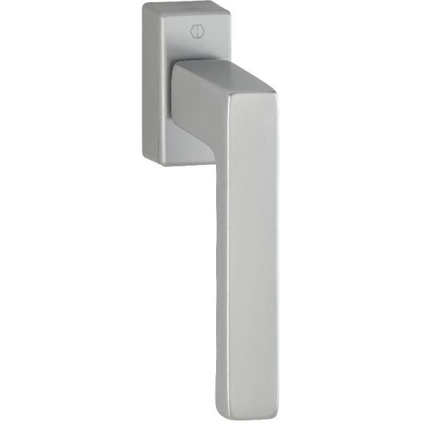 Hoppe Fenstergriff TOULON Vierkant 7x32-42mm Alu Edelstahl Effekt